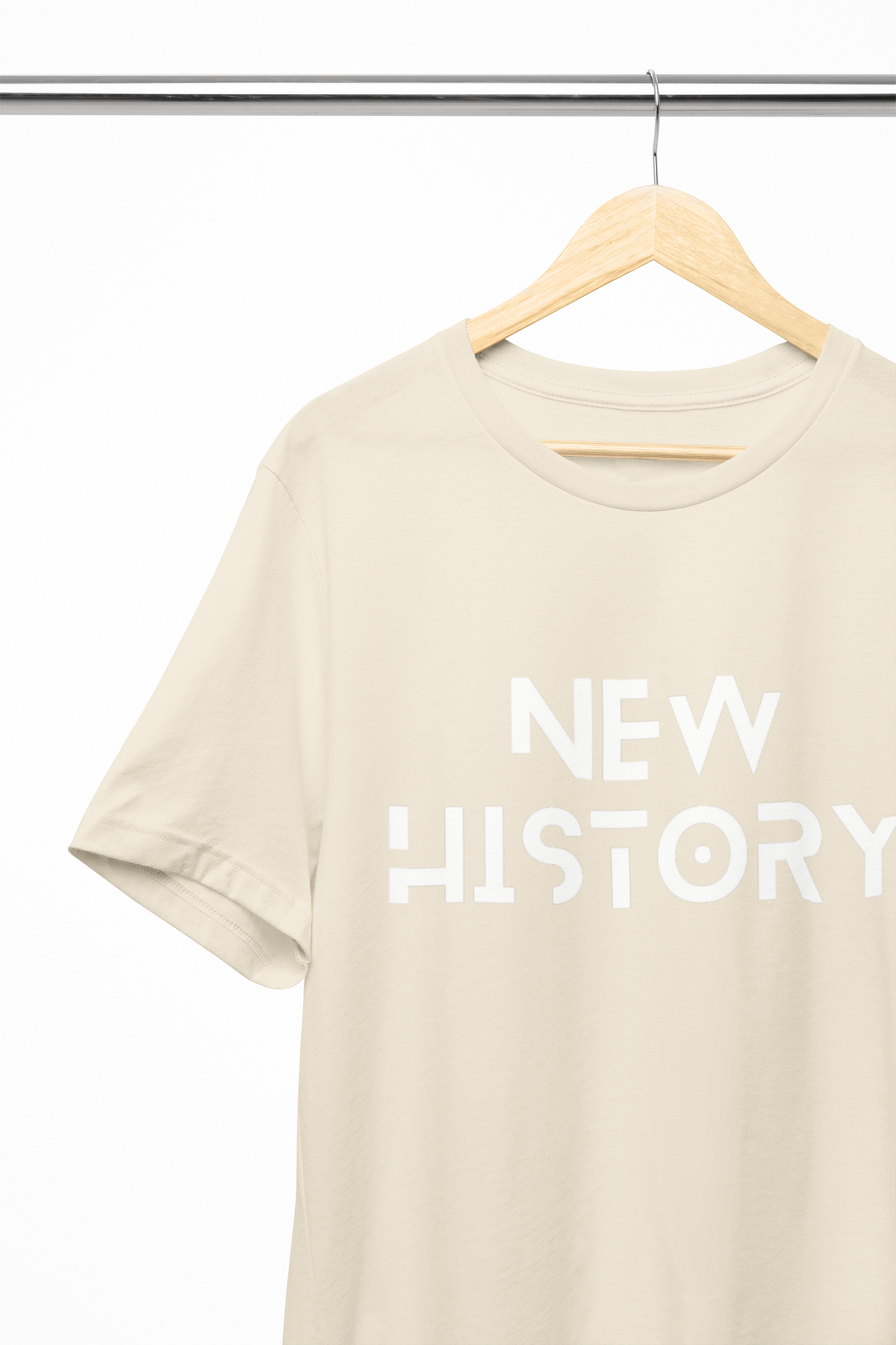 New History Stamped Tee-Sand