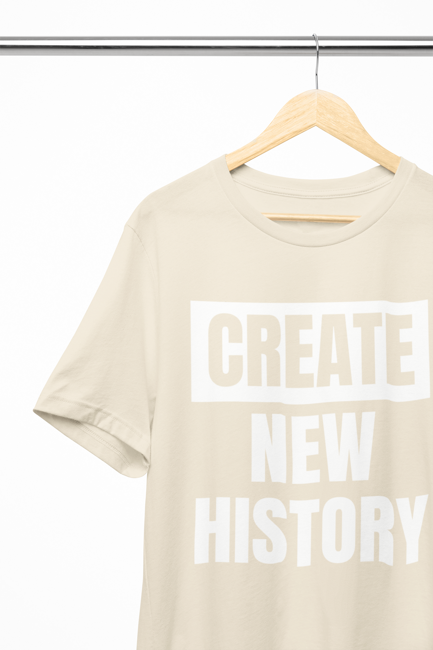 New History Bold Tee-Sand