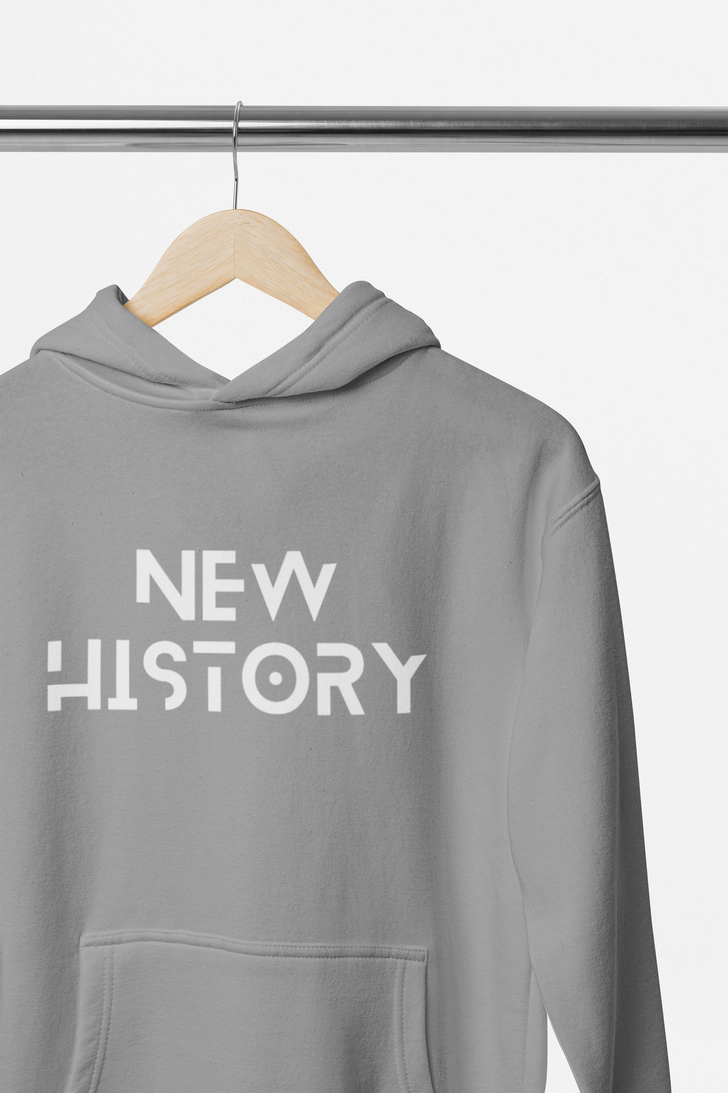 Light Grey Hoodie-Stamped
