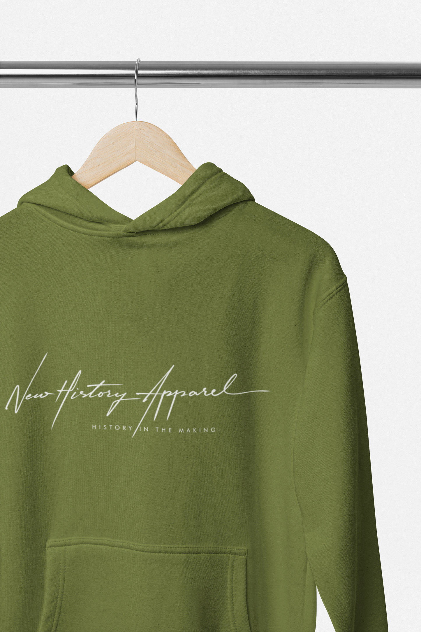 Military Green Hoodie-Signature