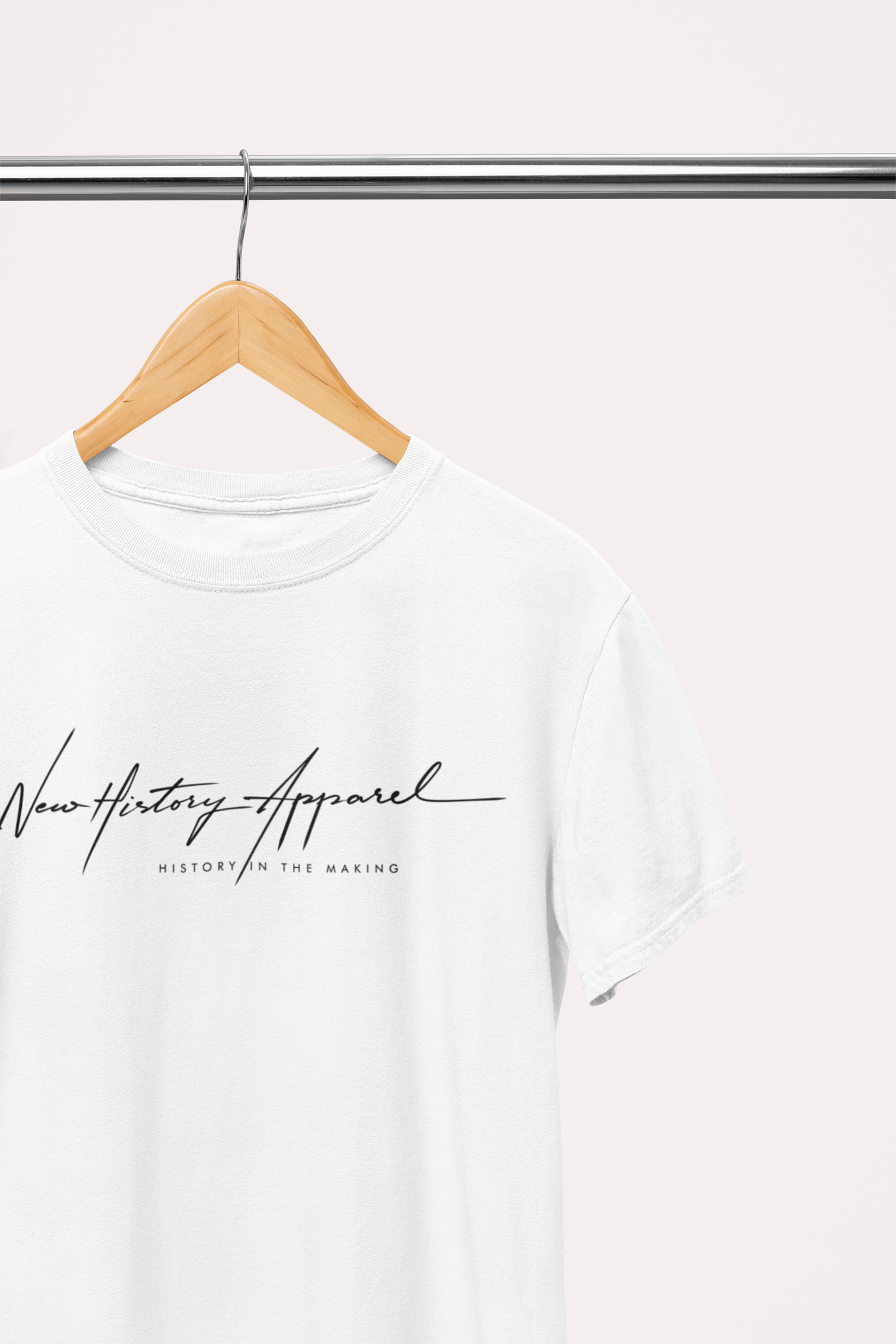 New History Signature Tee-White