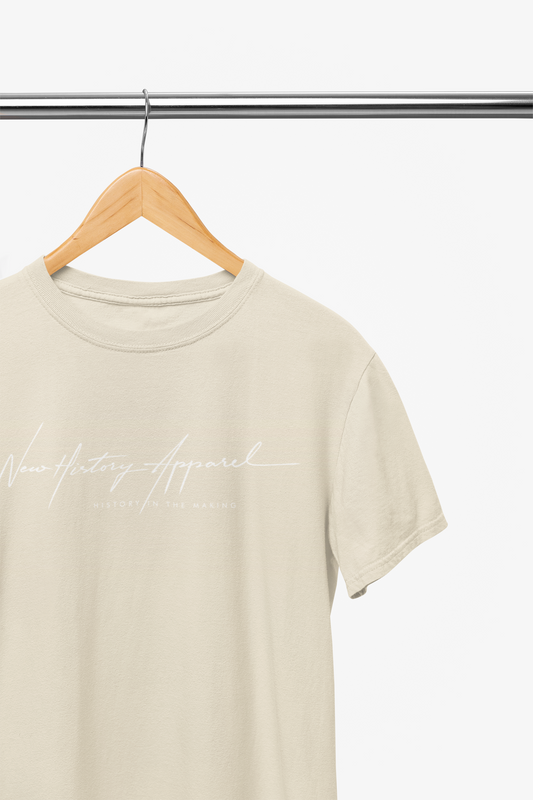 New History Signature Tee-Sand