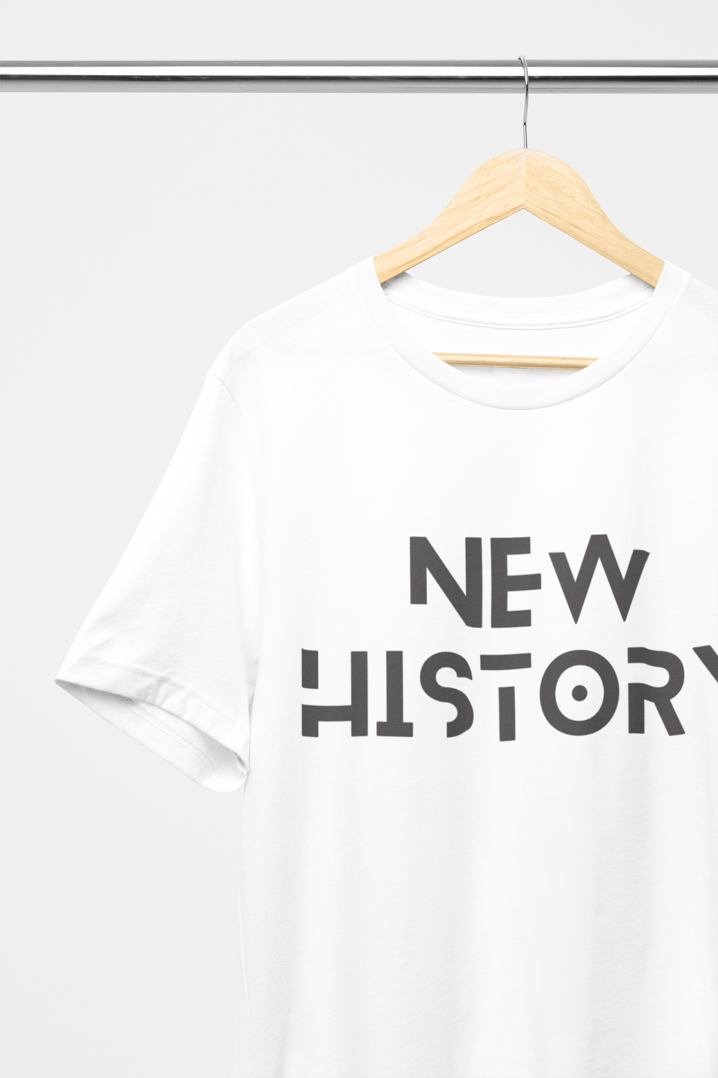 New History Stamped Tee-White