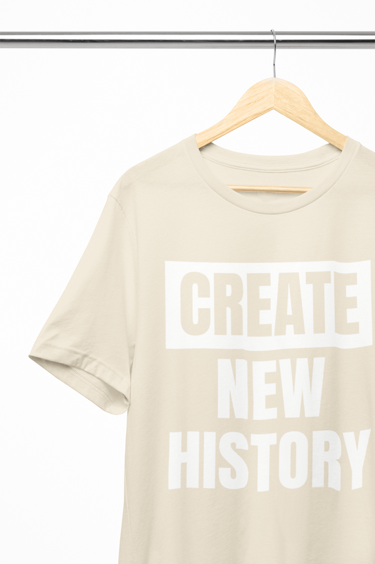 New History Bold Tee-Sand