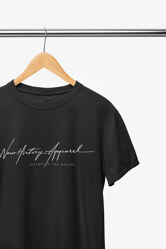 New History Signature Tee-Black